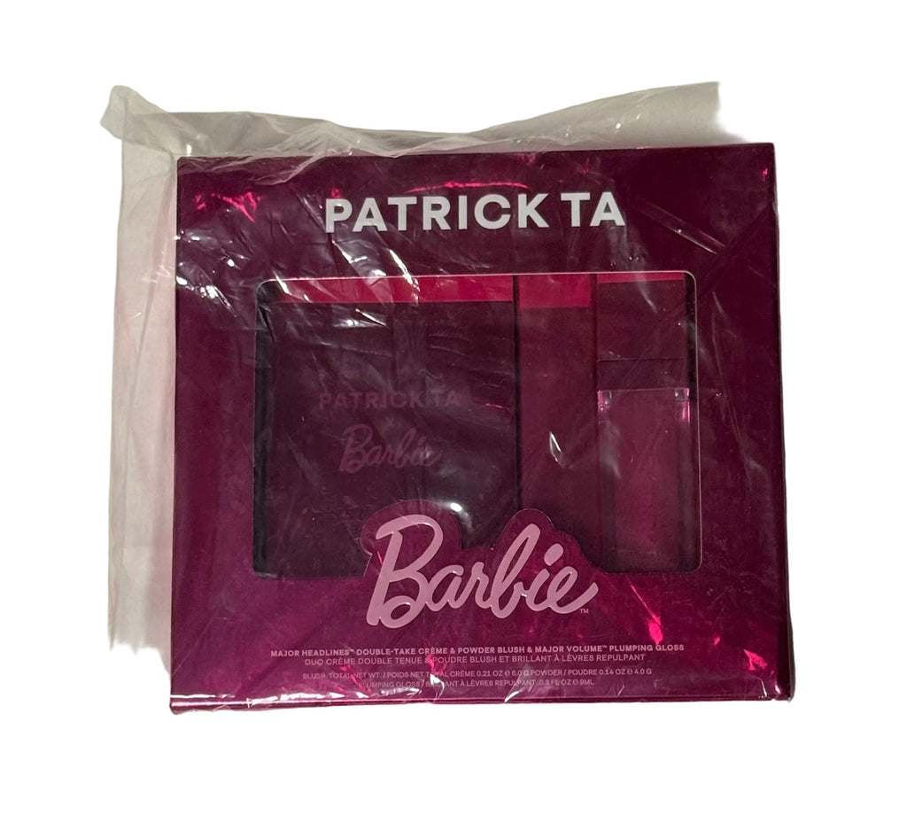 Patrick Ta X Barbie™ Blush Duo and Lip Plumping Gloss