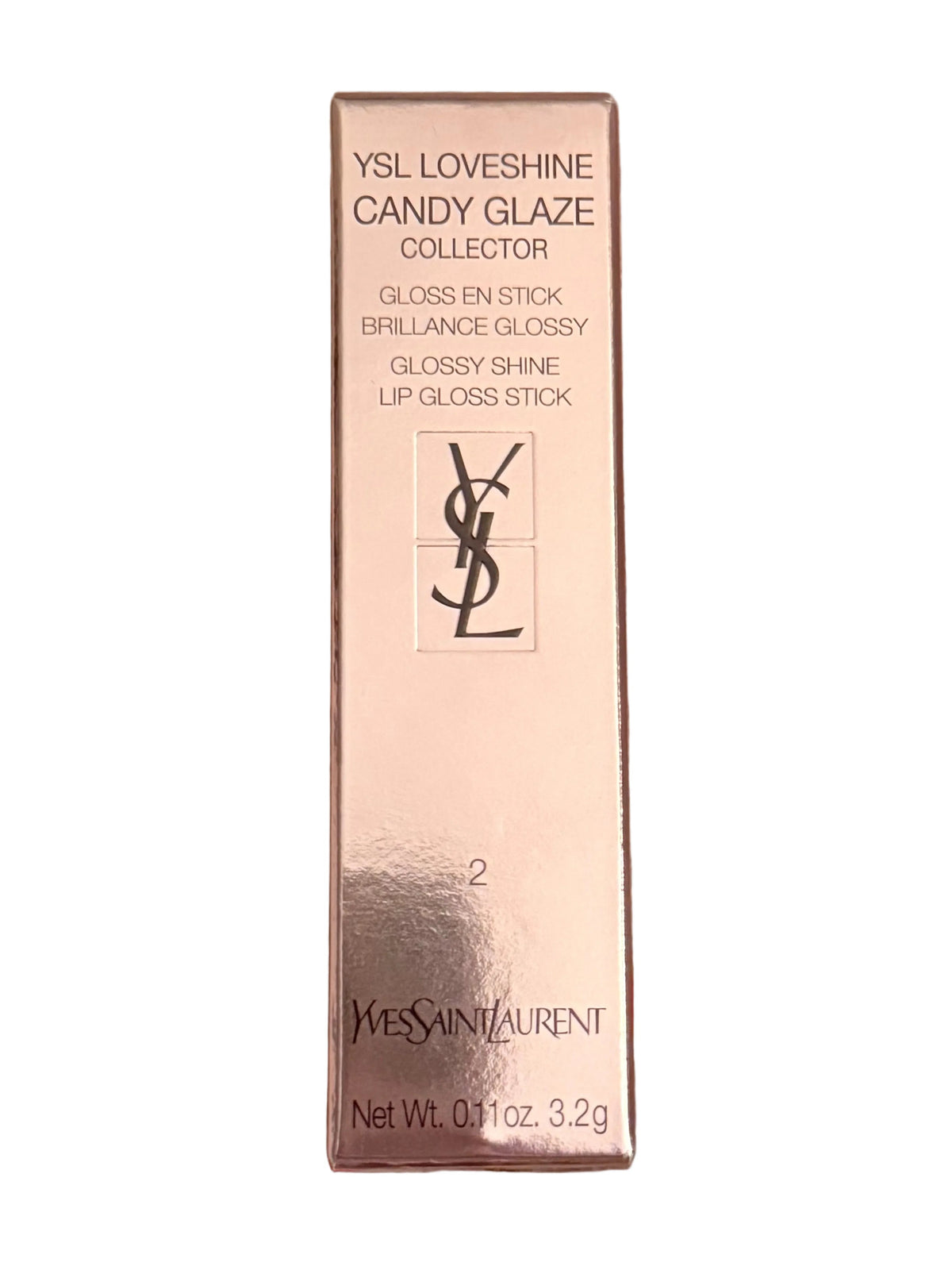 YSL Candy Glaze Lip Gloss Stick Limited Edition