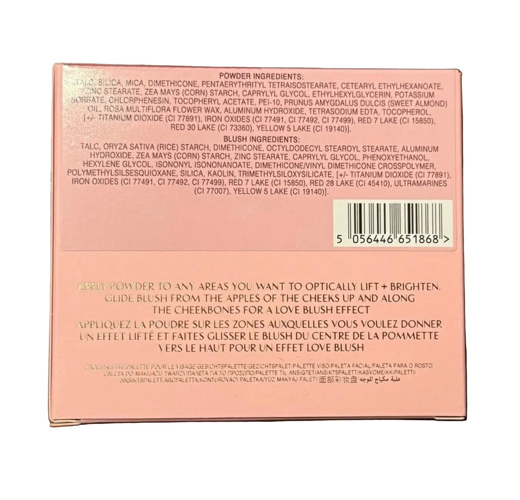 Charlotte Tilbury Pillow Talk Beauty Soulmates Face Palette Flawless Pink