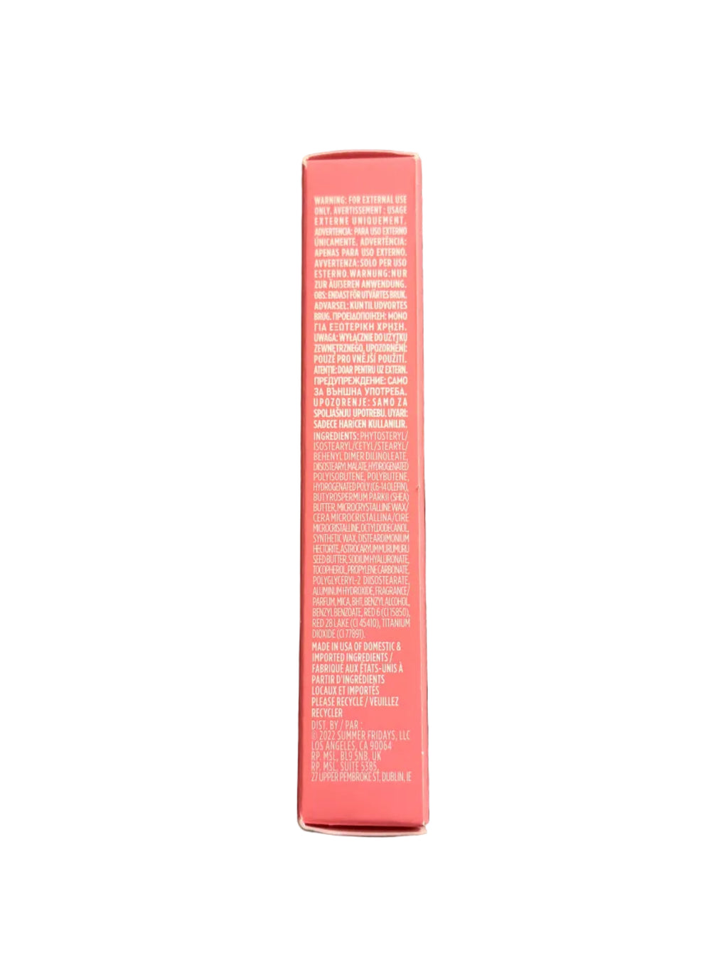 Summer Fridays Lip Butter Balm Pink Sugar