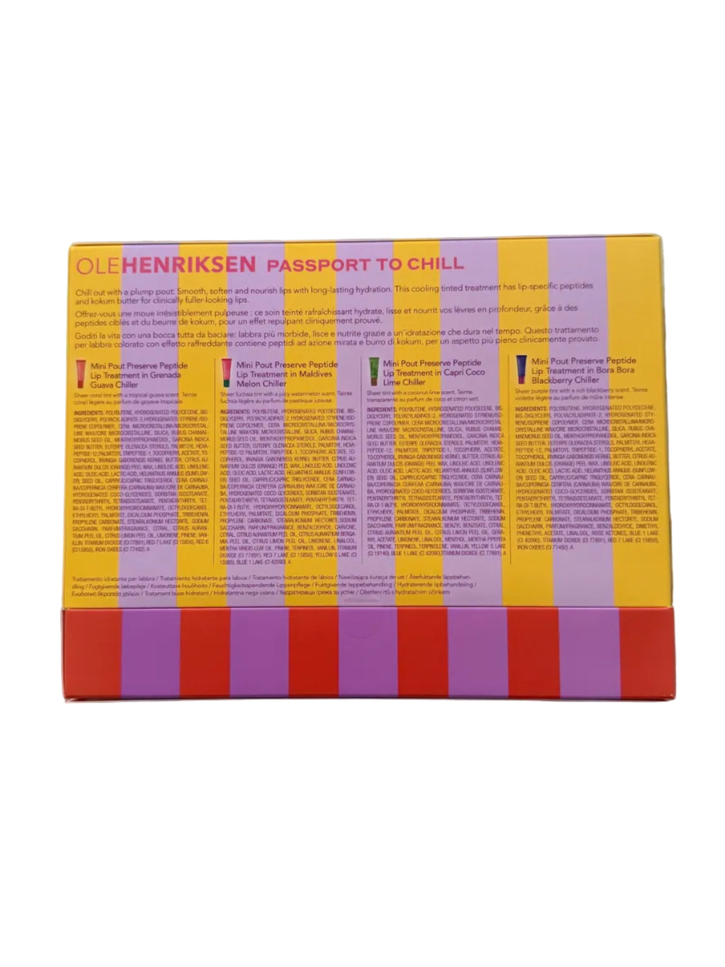 Olehenriksen Passport To Chill Mini Pout Preserve Peptide Lip Set