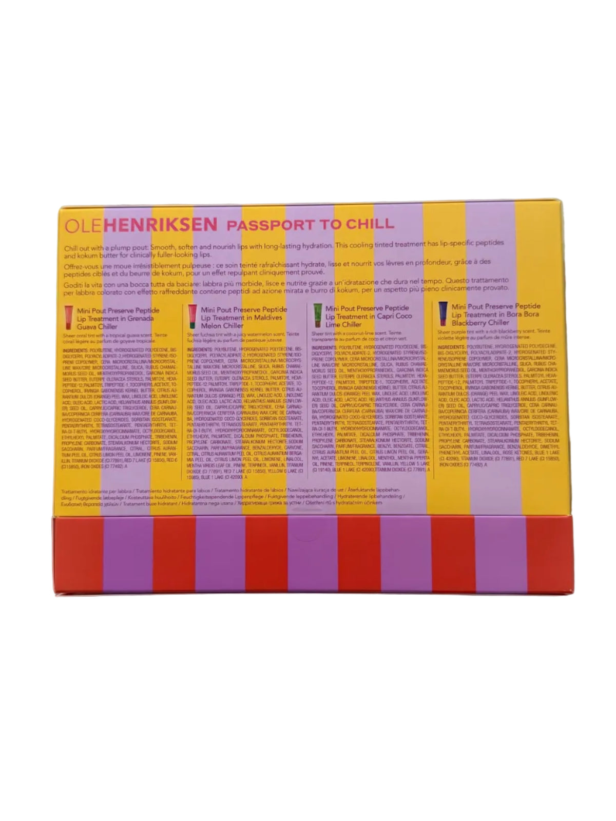 Olehenriksen Passport To Chill Mini Pout Preserve Peptide Lip Set