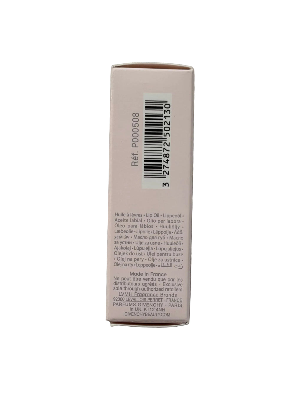 Givenchy Perfecto Hydrating & Smoothing High-Shine Lip
Oil Gloss