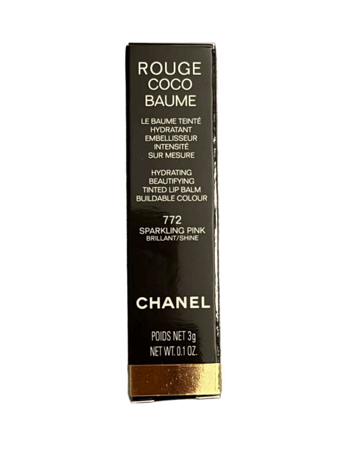 Chanel Rouge Coco Baume Shine 772 Sparkling Pink