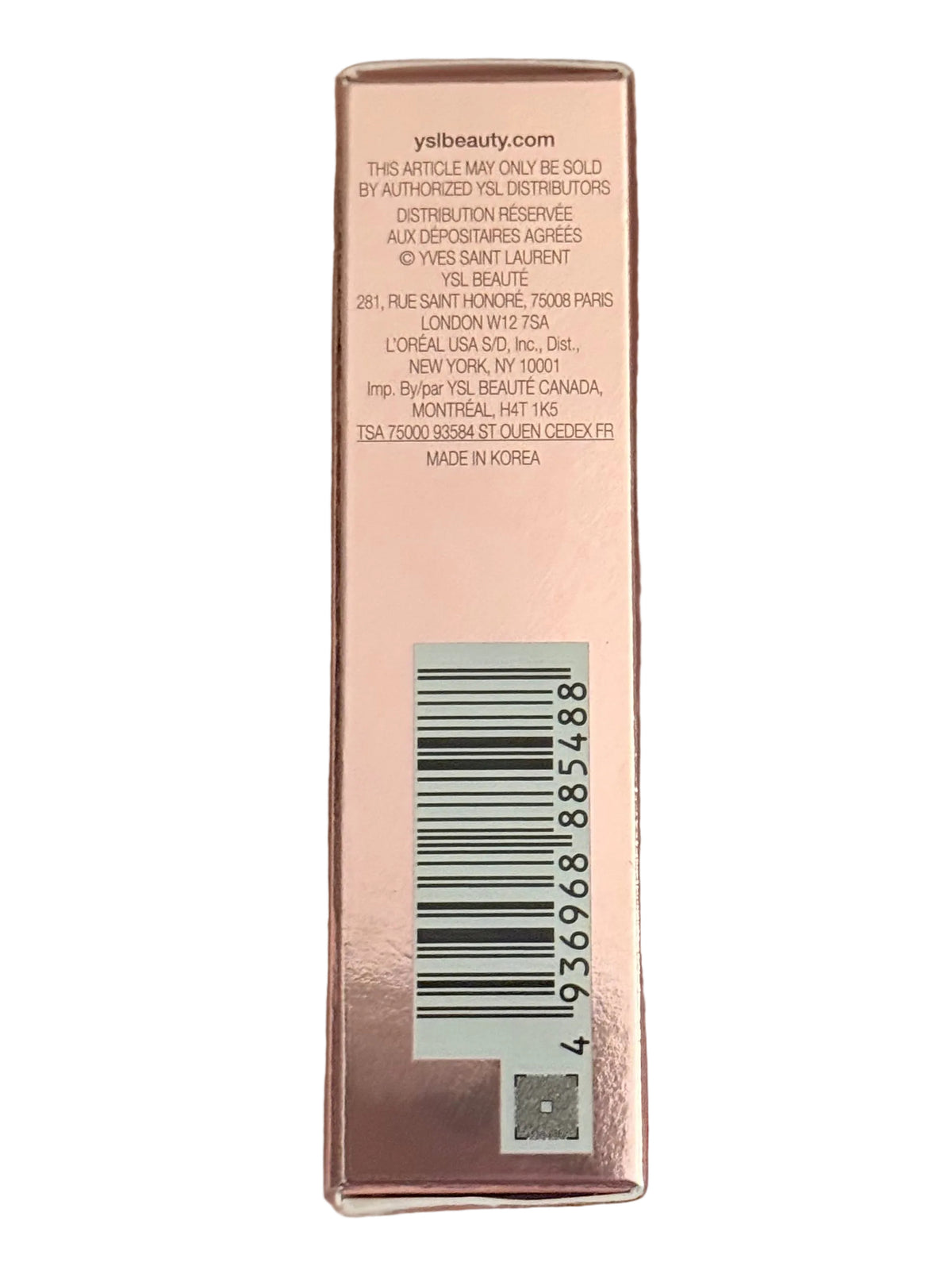 YSL Candy Glaze Lip Gloss Stick Limited Edition