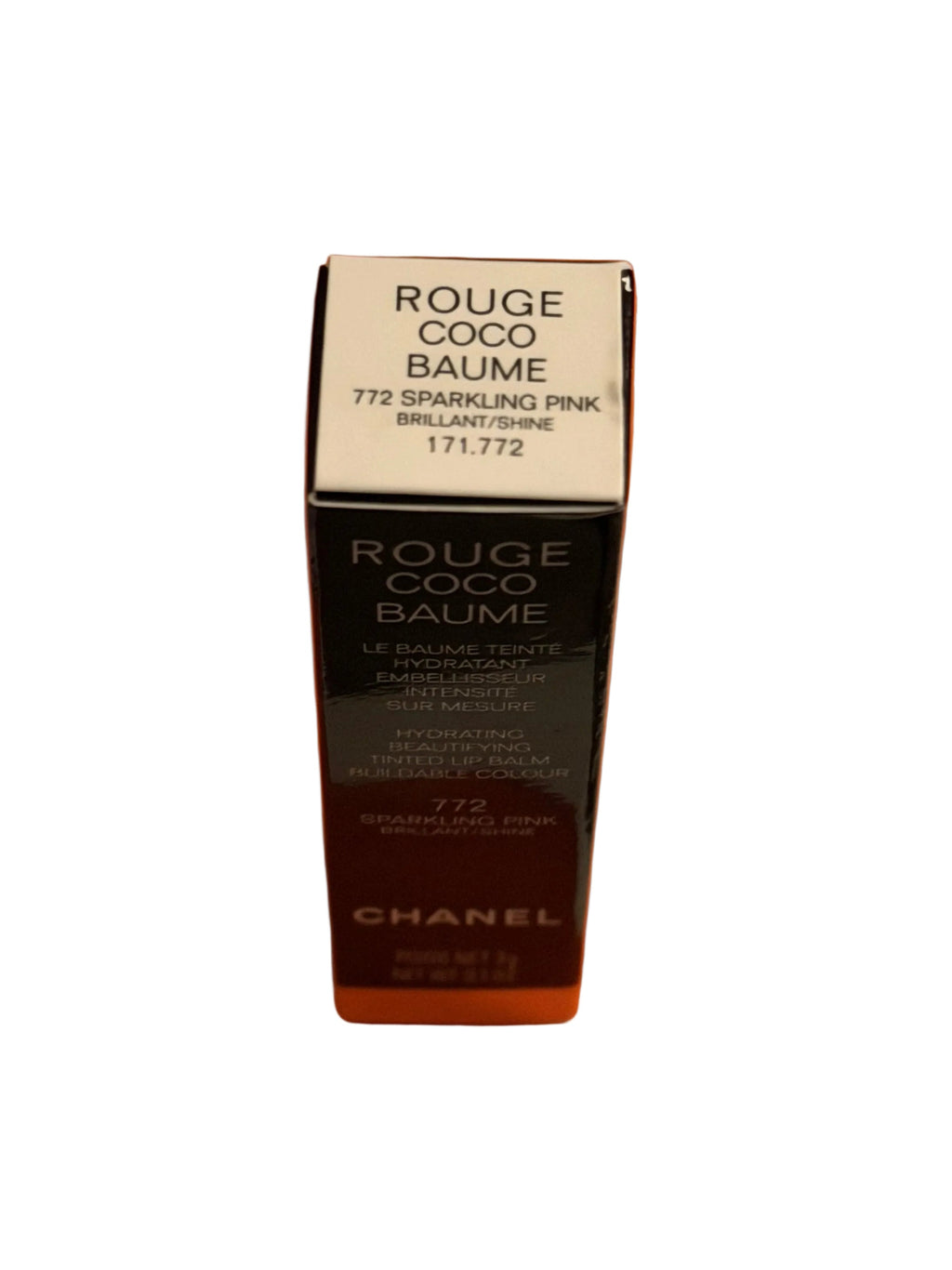 Chanel Rouge Coco Baume Shine 772 Sparkling Pink