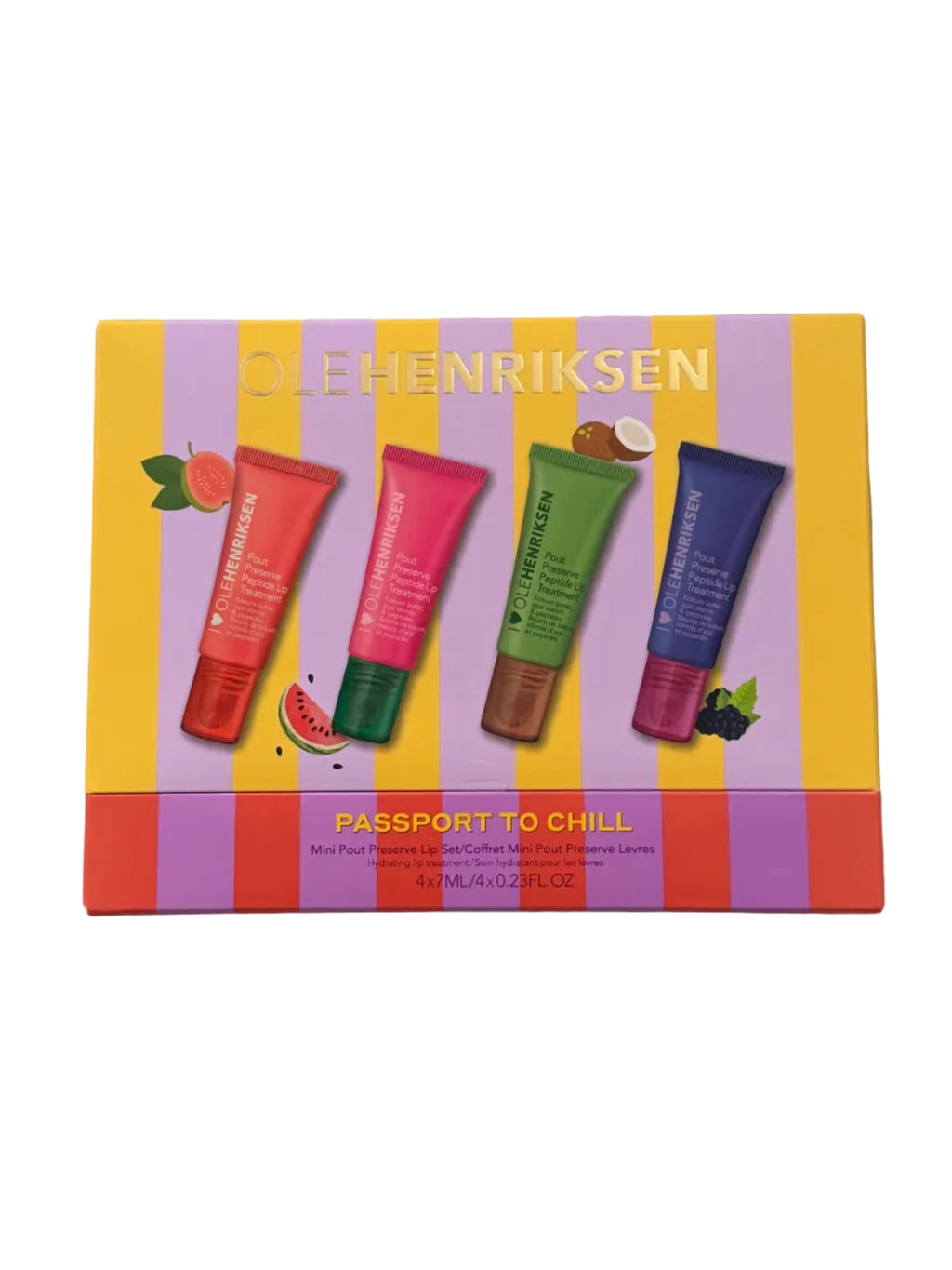 Olehenriksen Passport To Chill Mini Pout Preserve Peptide Lip Set