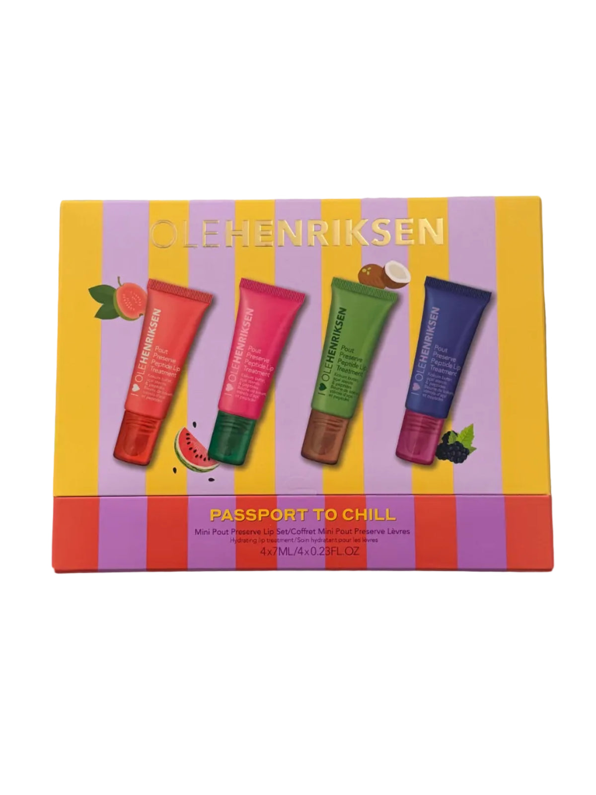 Olehenriksen Passport To Chill Mini Pout Preserve Peptide Lip Set