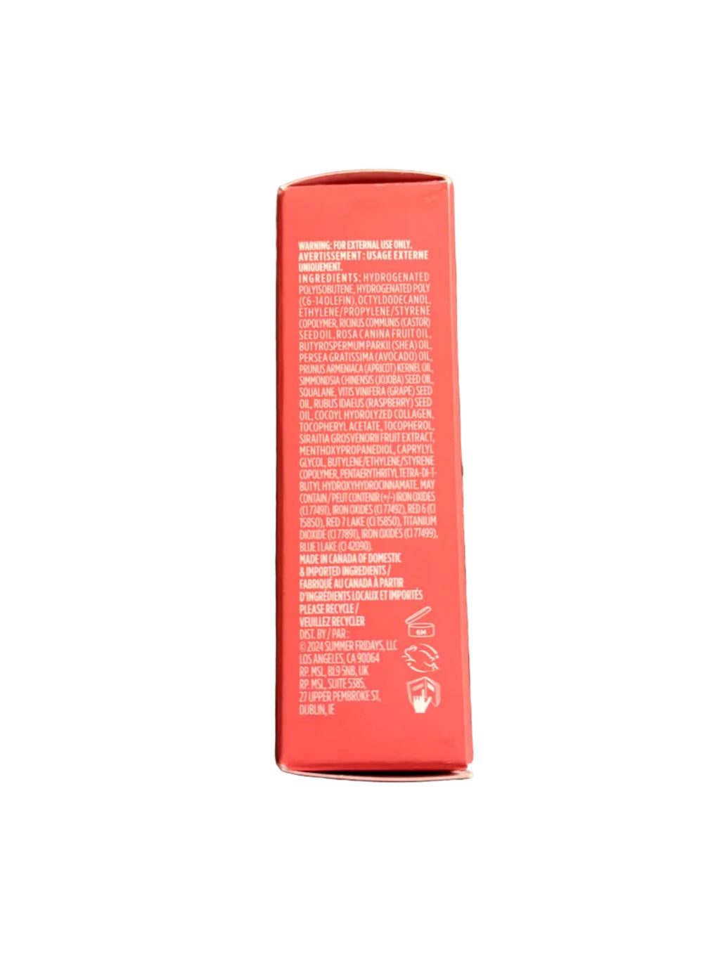 Summer Fridays Dream Lip Oil Pink Cloud
