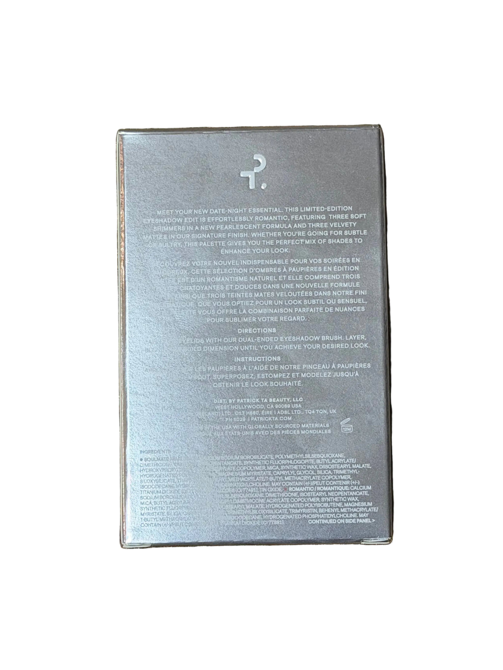 Patrick Ta Major Dimension Dream Date Eyeshadow Palette