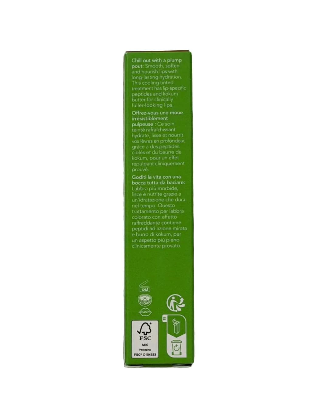 Olehenriksen Pout Preserve Chillers Peptide Lip Treatment Capri Coco Lime