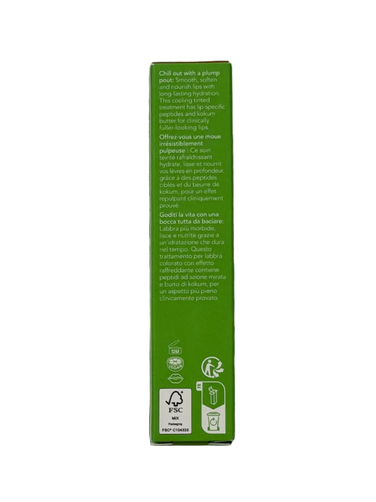 Olehenriksen Pout Preserve Chillers Peptide Lip Treatment Capri Coco Lime