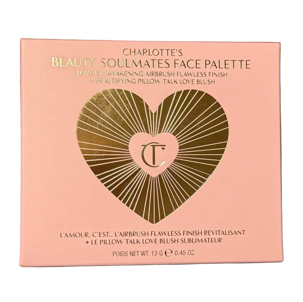 Charlotte Tilbury Pillow Talk Beauty Soulmates Face Palette Flawless Pink