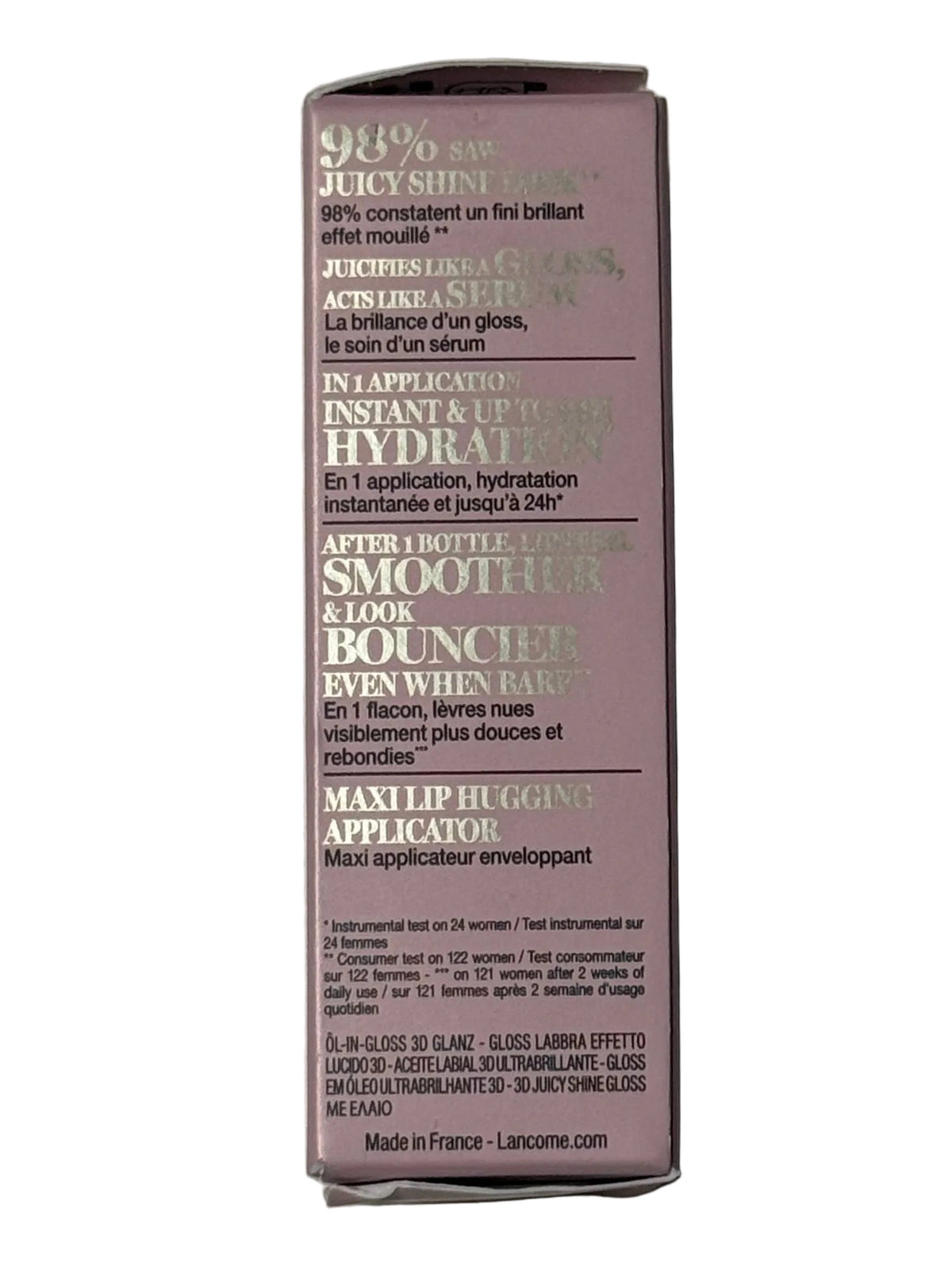 Lancome Lip Idôle JuicyTreat Lip Oil Gloss in Shade 035 Pink Express