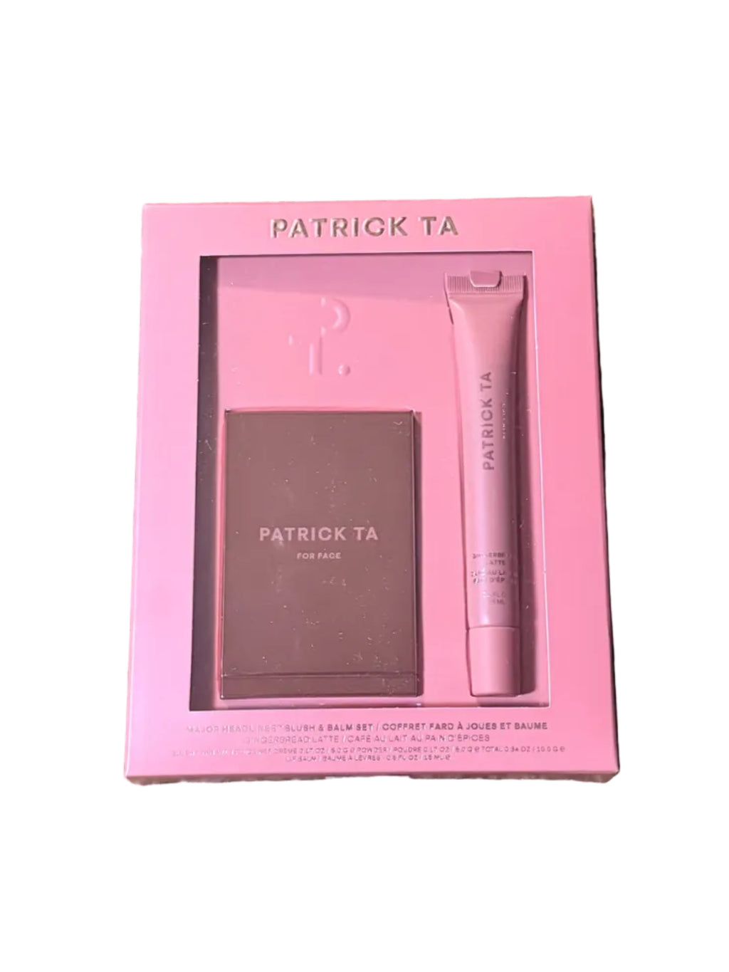 Patrick Ta Major Headlines Blush & Balm Holiday 2026 Set Gingerbread Latte