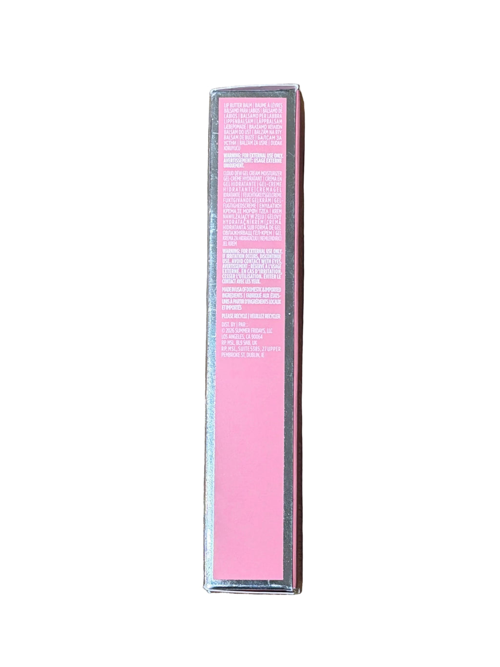 Summer Fridays Sweet Pink Duo Lip Butter Balm