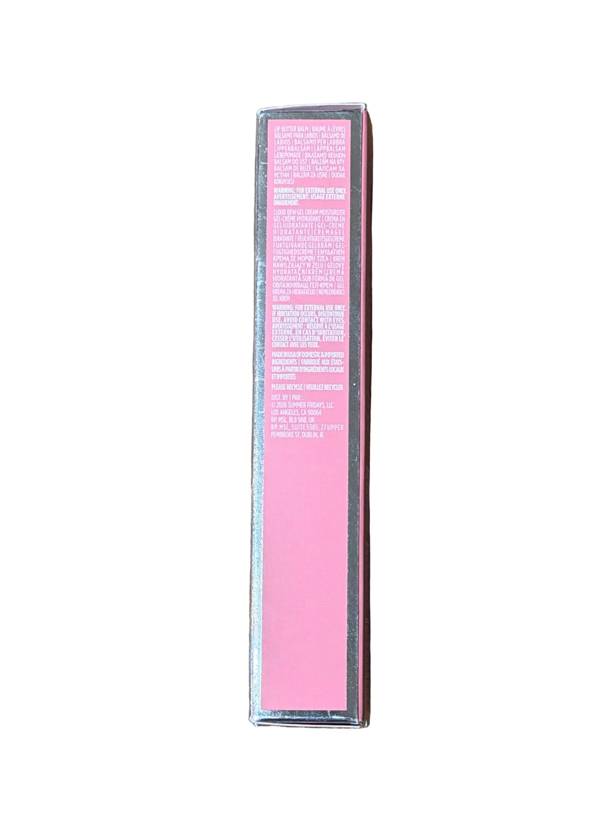 Summer Fridays Sweet Pink Duo Lip Butter Balm