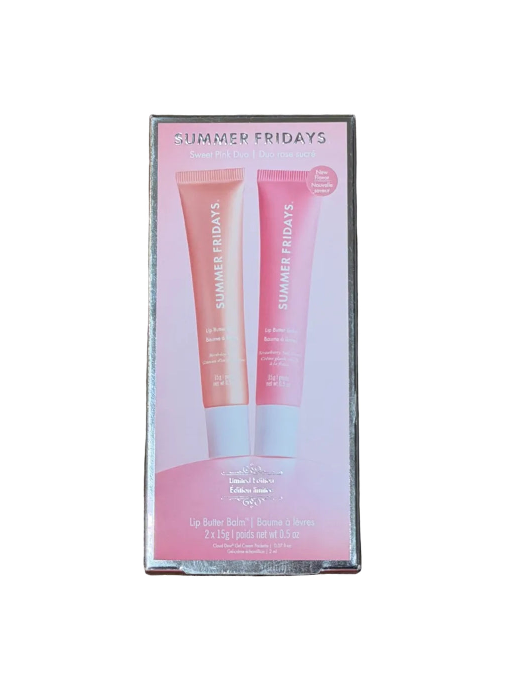 Summer Fridays Sweet Pink Duo Lip Butter Balm