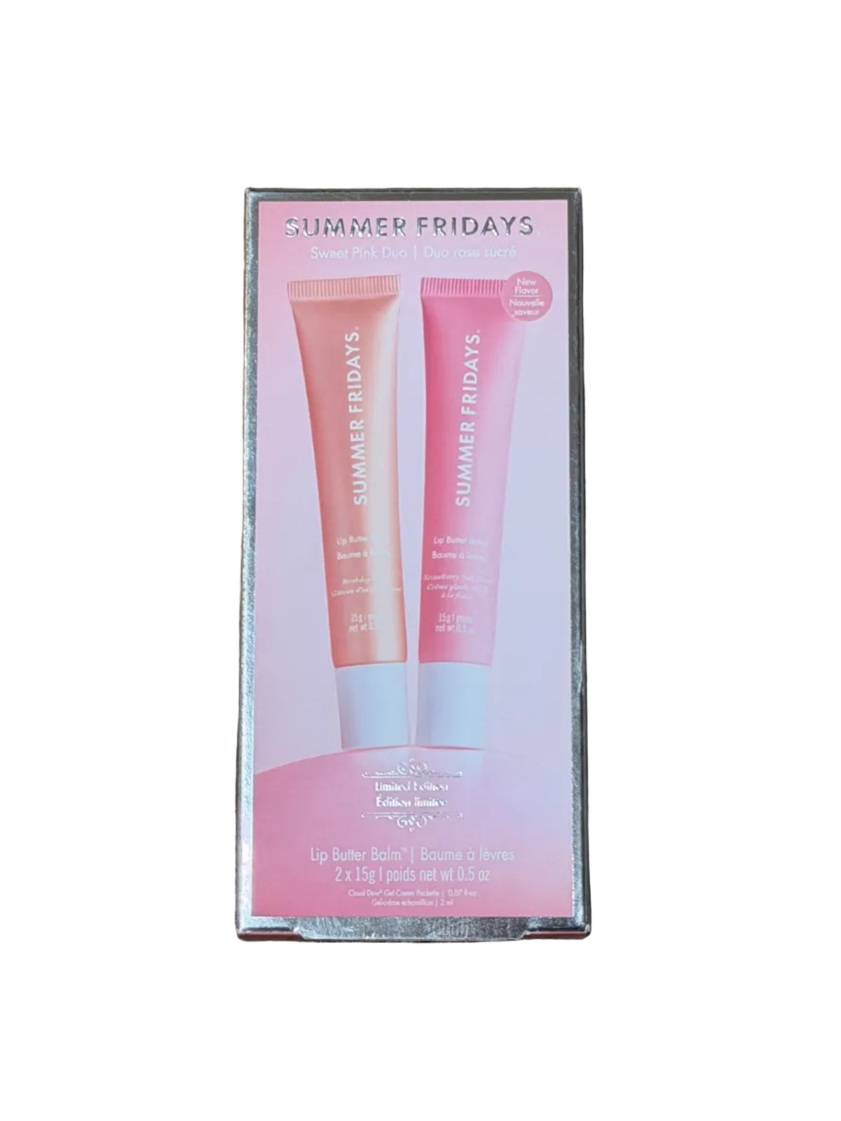 Summer Fridays Sweet Pink Duo Lip Butter Balm