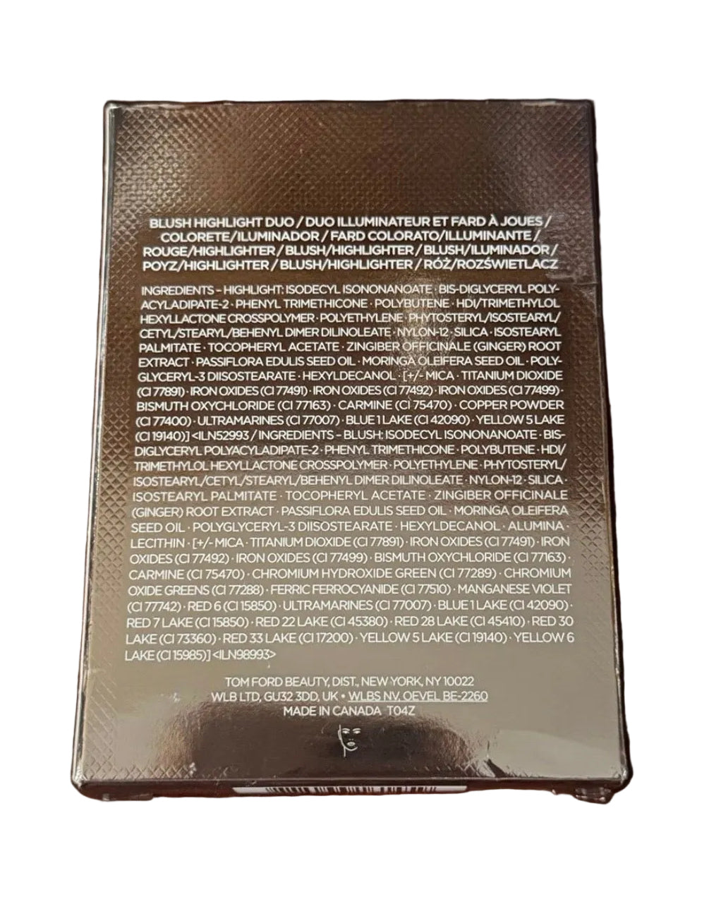 Tom Ford Soleil Neige Blush Highlighter Duo 01 High Altitude